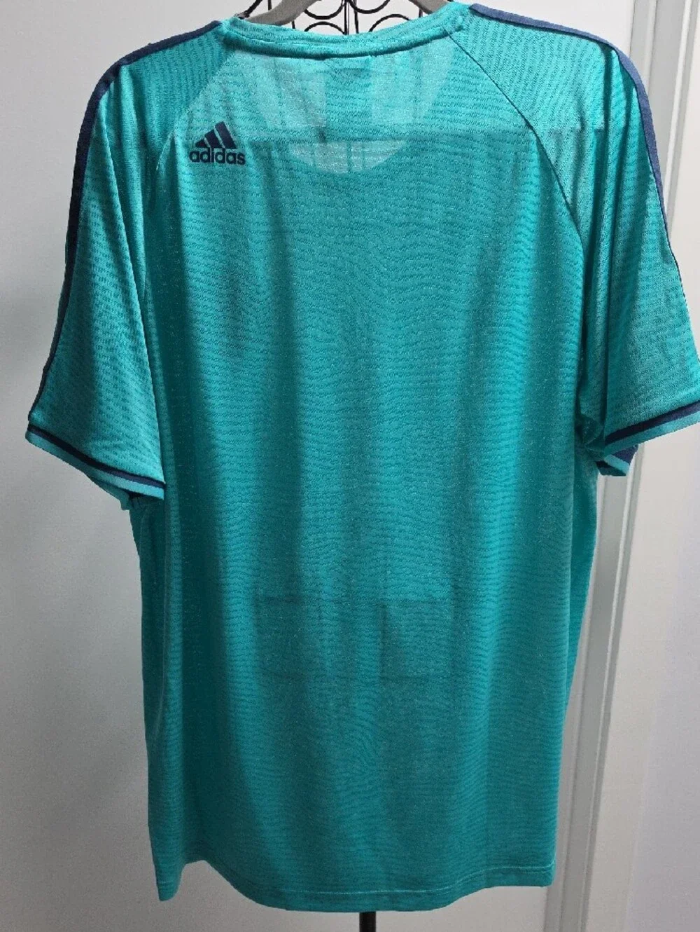 adidas Chelsea FC Teal and Navy Training Jersey - Men